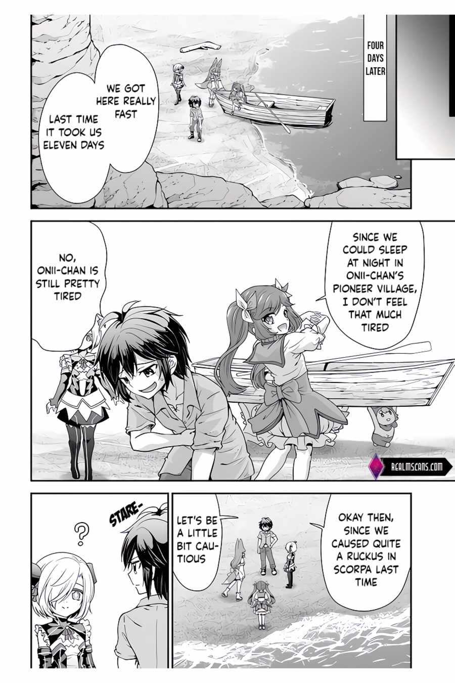 Tenohira Kaitaku Mura de Isekai Kenkokuki: Fueteku Yome-tachi to Nonbiri Mujintou Life Chapter 38 7